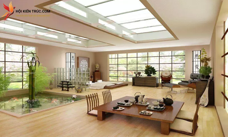 Thiết kế nội thất Nhật Bản