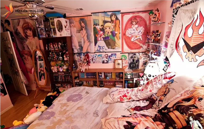 Phòng ngủ anime đẹp, độc đáo