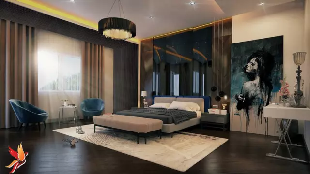 Không gian phòng ngủ master 50m2 của chúng tôi sẽ làm bạn ngạc nhiên. Với kiến trúc hiện đại và tiện nghi đầy đủ, bạn sẽ tận hưởng giấc ngủ ngon và thư giãn đầy tràn năng lượng. Hãy xem hình ảnh để cảm nhận độ rộng rãi và sự sang trọng của không gian phòng ngủ này.