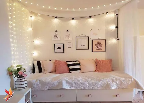 Lên ý tưởng trang trí phòng ngủ nhỏ bằng đồ handmade độc đáo